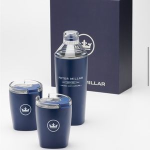Peter Millar Cocktail Shaker & Tumbler set